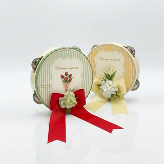 Tamburello Fior di Seta Mamma Collection Madame Fioccò Ø13 cm.