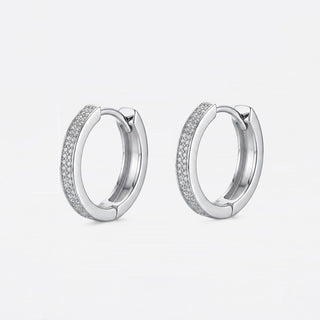 Orecchini Cerchio In Argento 925%