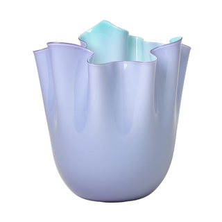 Vaso Fazzoletto Medium Lilla Menta Venini h. 24 cm.