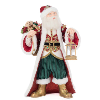 King Christopher Claus W/Lantern "Katherine's Collection" Goodwill 45 cm.