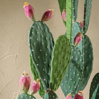 Cactus Fico d'India con Vaso L'Oca Nera h. 138 cm.