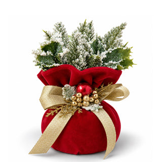 Alberello di Natale "Emozioni di Natale" Fiori di Lena h.18 cm.