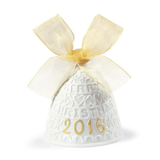 Campana di Natale Oro 2016 Lladrò