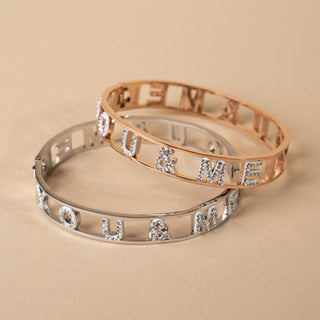 Bracciale Rigido Manetta "YOU AND ME" David Jewels