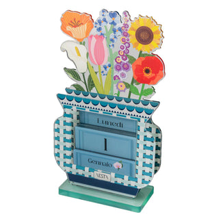 Happy Year Calendario Perpetuo h. 26 cm.