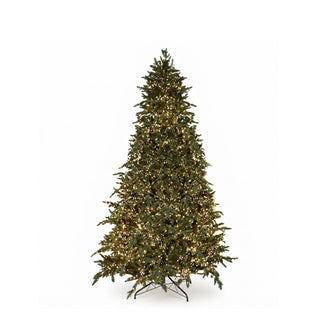 Albero di Natale Pino Courmayeur 4000 MiniLed Fiori di Lena - h.210 cm.