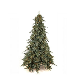 Albero di Natale Pino Saint Moritz 4000 MiniLed Fiori di Lena - h.210 cm.