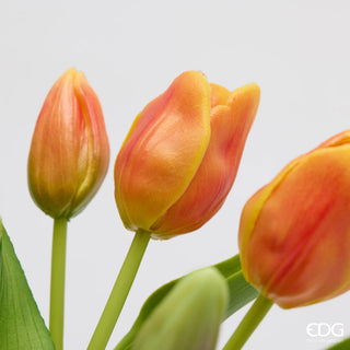 Bouquet di 7 Tulipani Real Touch EDG h. 30 cm.