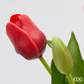Bouquet di 7 Tulipani Real Touch EDG h. 30 cm.