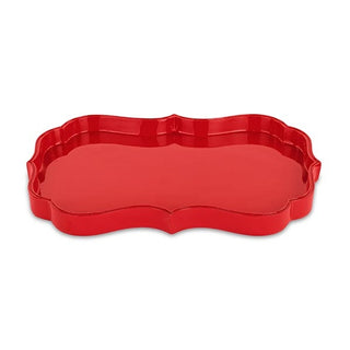 Vassoio Rosso TonoSuTono 38x25.5 cm.