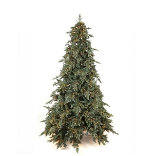 Albero di Natale Pino Saint Moritz 5000 MiniLed Fiori di Lena - h.240 cm.