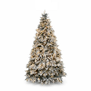Albero di Natale Pino Vancouver 1100 MiniLed Fiori di Lena - h.240 cm.