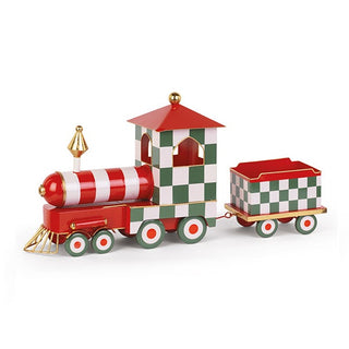 Trenino Scacchi Verdi TonoSuTono h.29 cm.