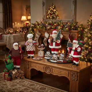 Babbo Natale Pasticciere Timstor h.28 cm.