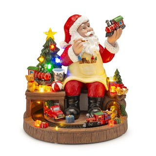 Carillon Santa Claus Workshop Palais Royal Lamart h. 41 cm.