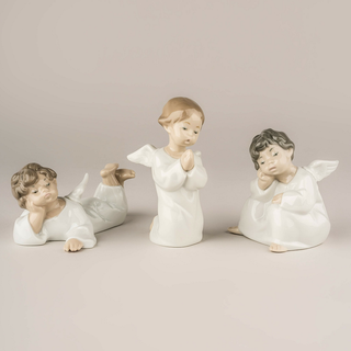 Scultura Angioletto Che Prega Lladrò