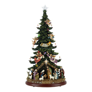 Natività Animata con Led e Musica Timstor 28,5×18×53,4 cm.