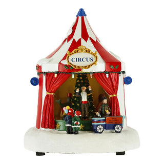 Circo Animato con Led Timstor 21x21x24 cm.