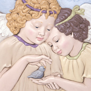 Quadro Con Angeli Stilarte