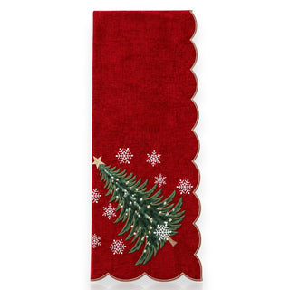 Runner Albero "Emozioni di Natale" Fiori di Lena 110 cm.