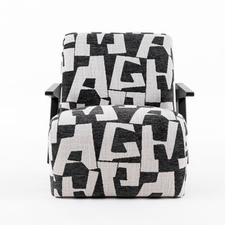 27-Inch-Accent-Chair,-Polyester-Black-and-White-Geometric-Pattern-Print (4)