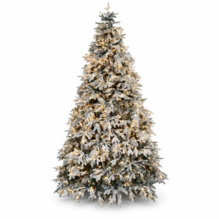 Albero di Natale Pino Vancouver 1390 MiniLed Fiori di Lena - h.270 cm.