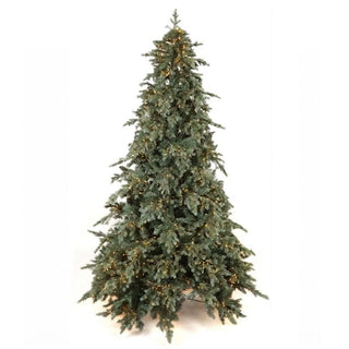 Albero di Natale Pino Saint Moritz 6000 MiniLed Fiori di Lena - h.270 cm.