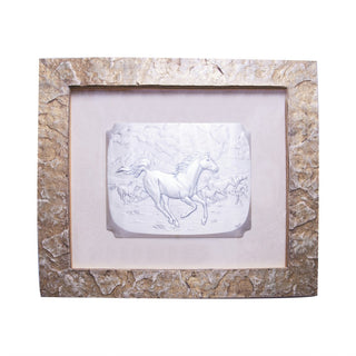 Quadro Con Cavallo Linea Argenti