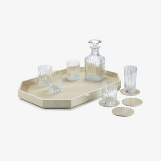 Vassoio Octogone L Baccarat 60 cm.