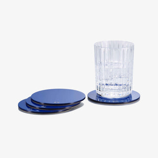 Set 4 Sottobicchieri Octogone Baccarat Ø 11 cm.