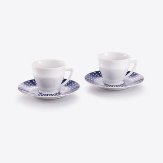 Set 6 Tazzine da Caffè "Arcadia Blu” Baccarat