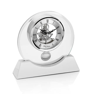 Orologio In Cristallo e Legno Ottaviani
