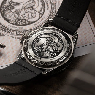 Orologio Solo Tempo "Nereide Acquaforte" Venezianico
