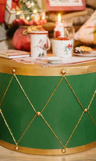 Set 3 Tamburi Decorativi "La Giostra di Amelie" Nuvole di Stoffa