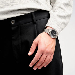 Orologio Solo Tempo "Ultra Thin Re Silver" D1 Milano