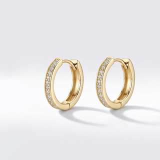 Orecchini Cerchio in Argento 925%