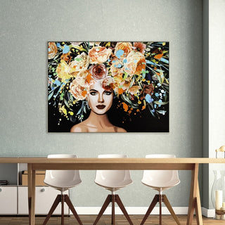 Quadro Modern Beauty with Floral Deco Imageland 120x90 cm.