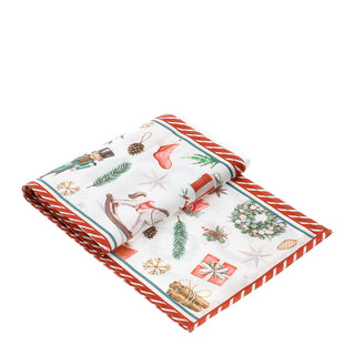 Bomboniera Runner Christmas Pattern 30x180 cm.