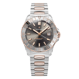 Orologio Solo Tempo "Nereide GMT Grand Tour" Venezianico