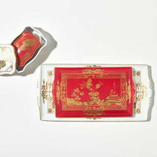 Vassoio Rettangolare Grande "Oriente Italiano Aurum" Richard Ginori