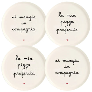 Set 4 Piatti Pizza  Simple Day Ø31.5 cm.