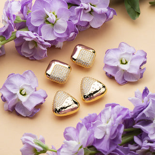 Orecchini Triangle Wave "Contemporary Jewels Classy" Barbieri Creazioni
