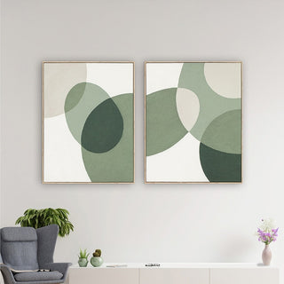 Quadro Green Dots Imageland 80x100 cm.