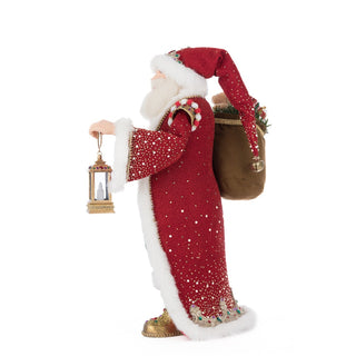 King Christopher Claus W/Lantern "Katherine's Collection" Goodwill 45 cm.