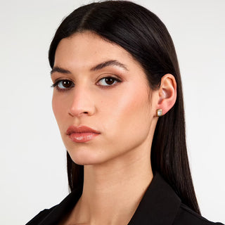 Orecchini A Lobo "T-Design" Trussardi