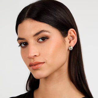 Orecchini A Lobo "T-Round" Trussardi