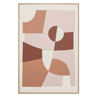 Quadro Astratto in Rilievo Garpe Interiores 80sx4x120 cm.
