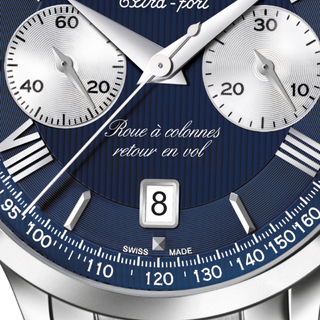 Orologio Cronografo " Extra-Fort Roue à Colonnes Retour en Vol " Eberhard & Co.