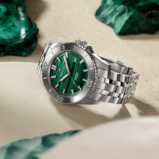 Orologio Solo Tempo "Nereide Malachite" Venezianico