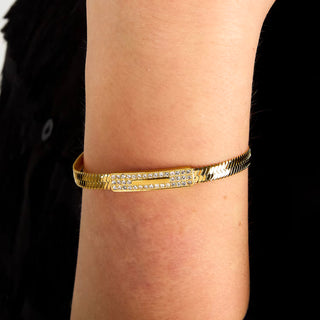 Bracciale Rigido "Concept" Trussardi